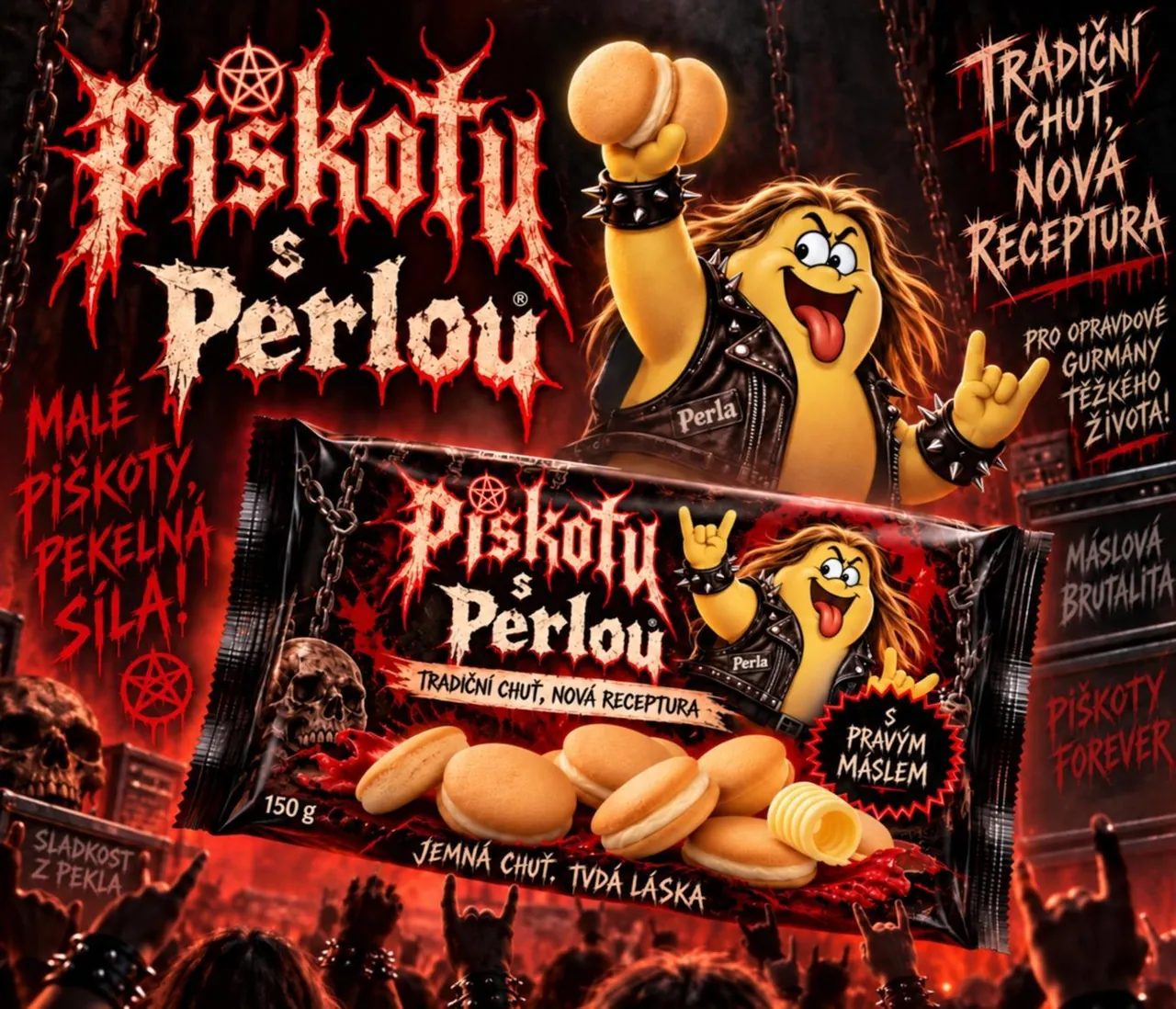 Piškoty s Perlou – Metal edice